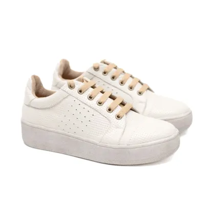 Zapatilla Creta Picado Blanco
