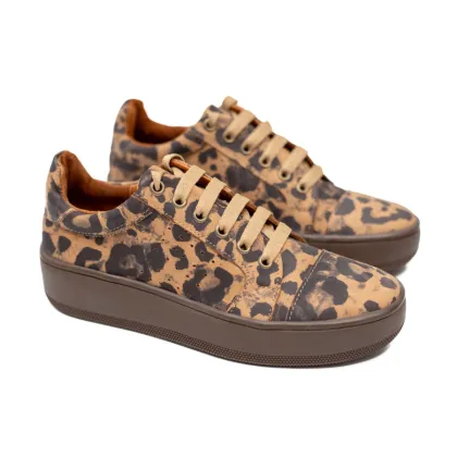 Zapatilla Creta Animal Print