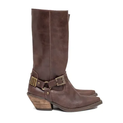 Bota M&oacute;naco B43 Choco con estribo